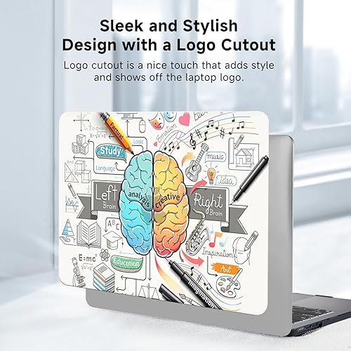 Miniatura 148 de Funut Funda compatible con MacBook Air de 15 pulgadas 2024 2023 versión M3 A3114 M2 A2941 con pantalla de retina líquida y Touch ID, carcasa rígida