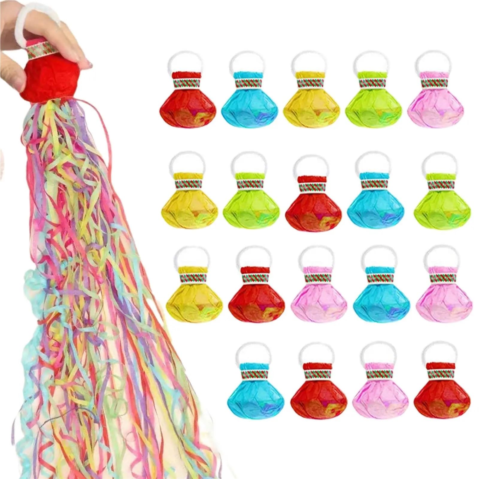 Party Confetti Poppers Handthrow 40 sztuk papier bez bałaganu rocznica ślubu
