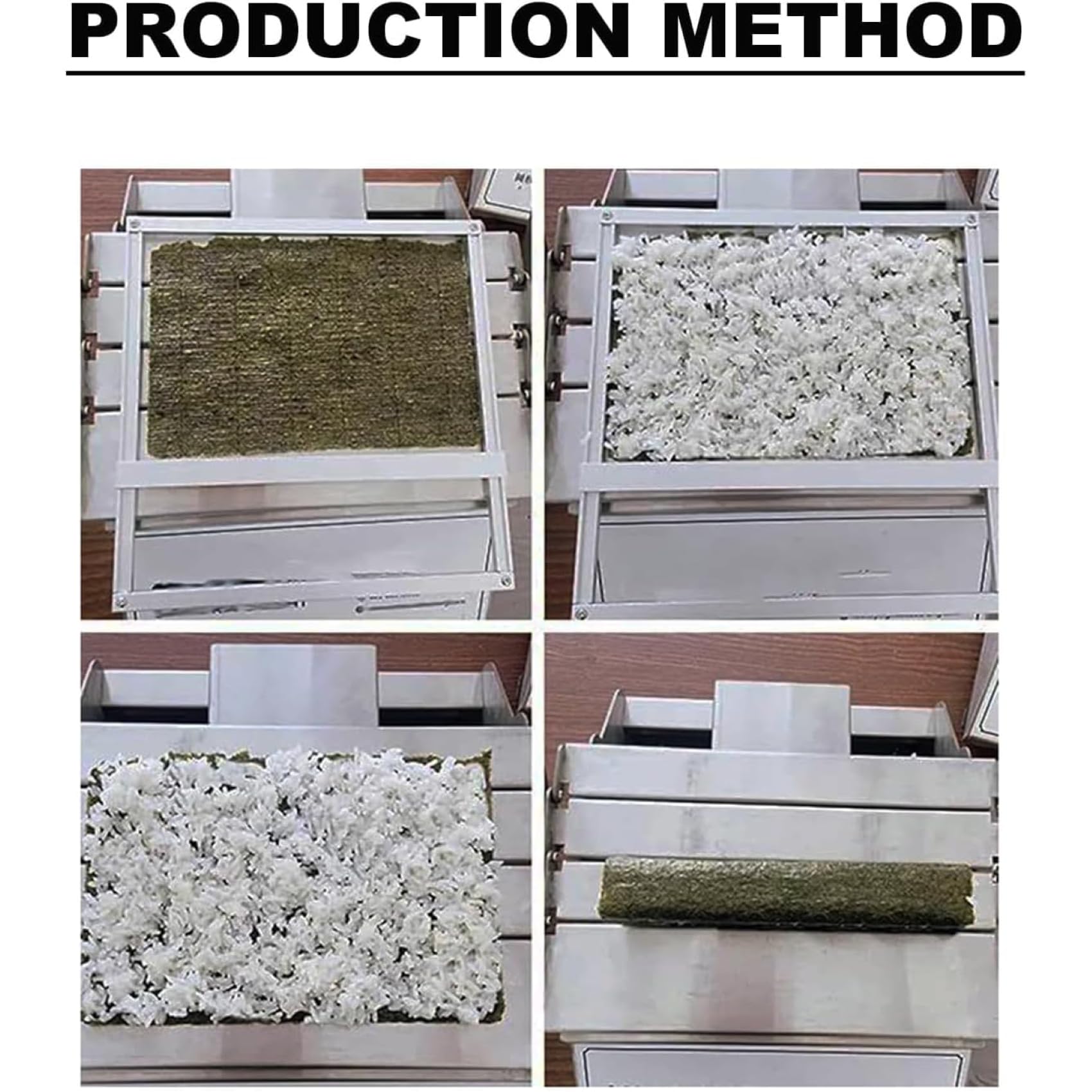 Sushi Rollmaschine - Hocheffizienter DIY-Sushi-Maker für einheitliche Größe, ideal für Zuhause, Küche und Restaurants