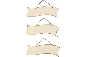 Juvale Wooden Sign For Crafts