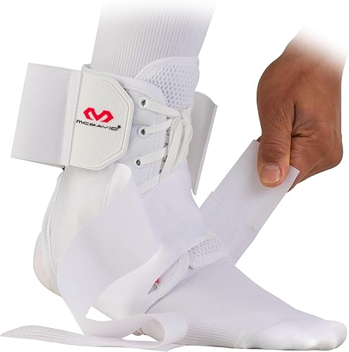 Miniatura 19 de McDavid Tobillera ultraligera para esguince de tobillo, tobillera figura 8, tobillera con cordones, tobilleras para hombres y mujeres, soporte