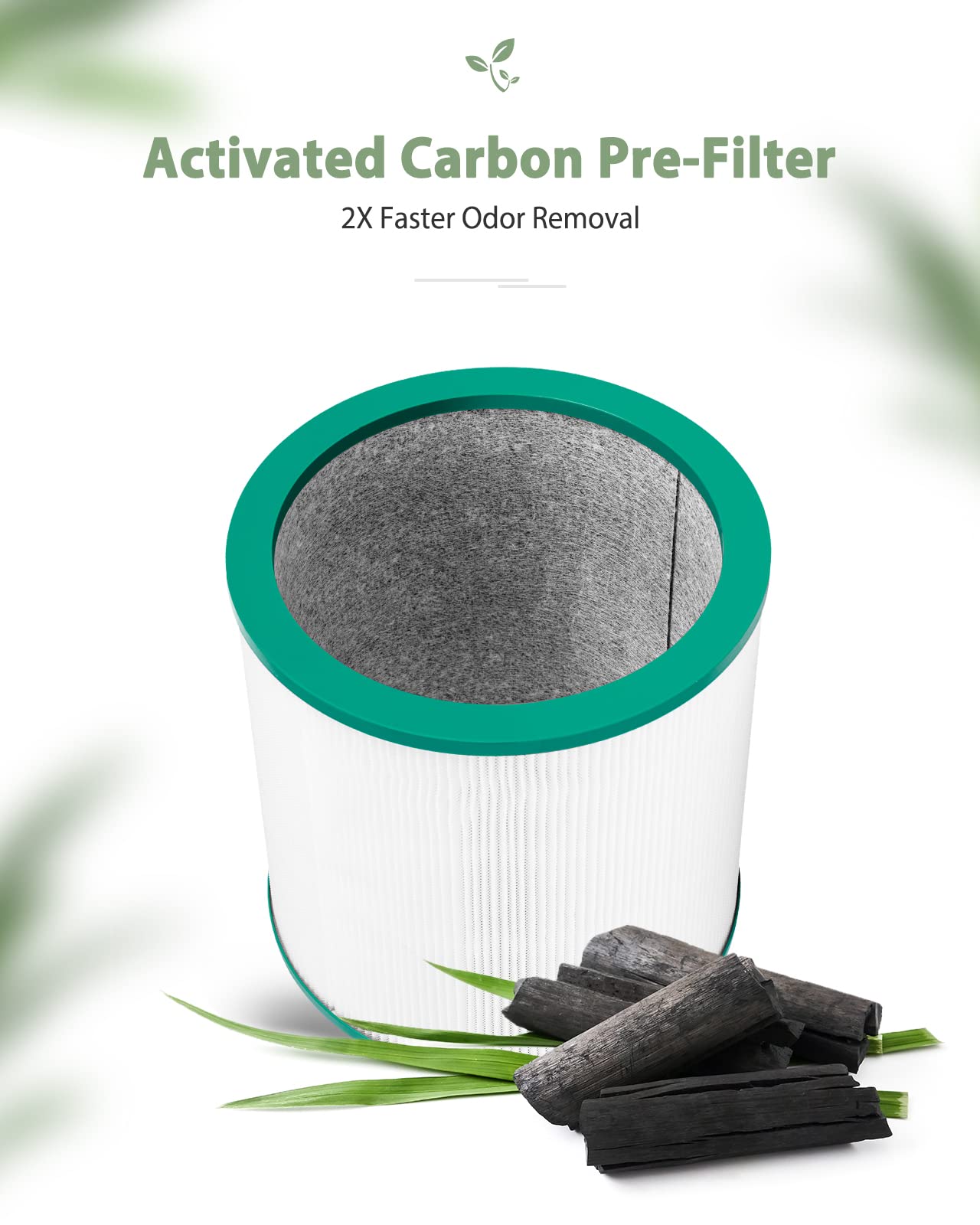 TP01 TP02 Filter Replacement Compatible with Dyson Pure Cool Air Purifier, True HEPA Filter
