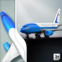 Vista 5 de Modelo aviones modelo American AirForceOne modelo avión avión modelo avión modelo para colección y regalos