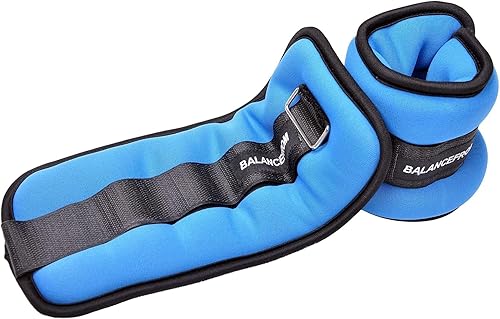 Fitvids Fully Adjustable Ankle Wrist Arm Leg Weights, 1-20LBS, Multiple Options