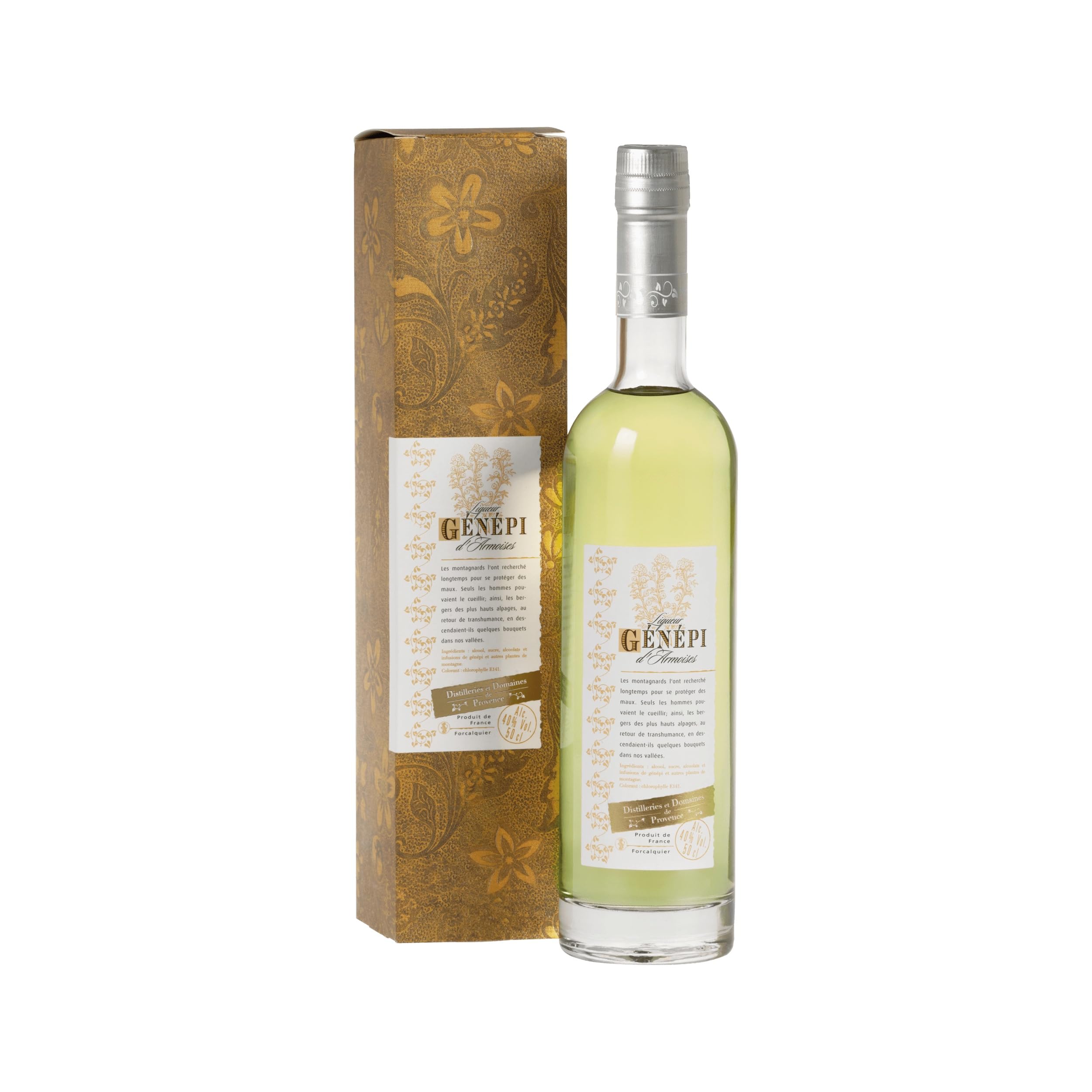 Distilleries et Domaines de Provence Genepi in GP 0.5l Likör Frankreich inkl. FeinWert E-Book (1 x 0.5 l)