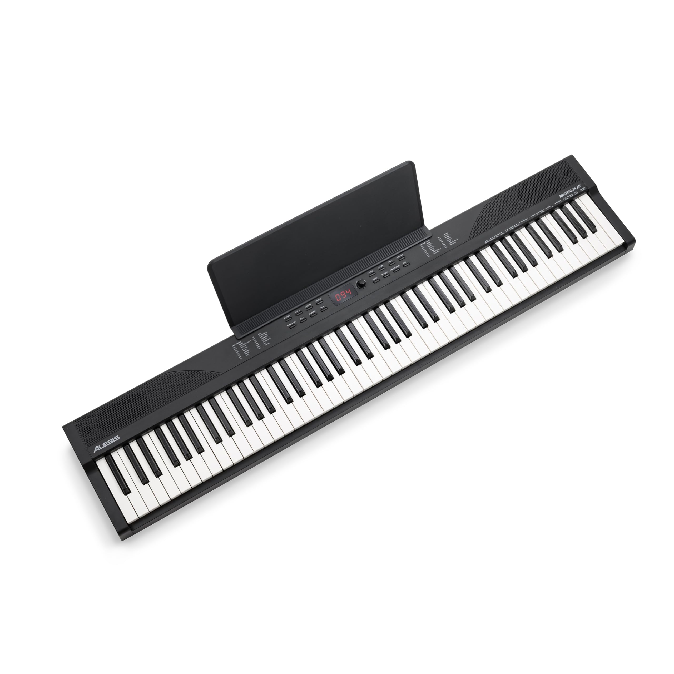 Alesis Piano Numérique 88 Touches avec 480 Sons, Haut-Parleurs, MIDI USB, Sac de Transport, Support, Casque, Pédale et Leçons pour Débutants
