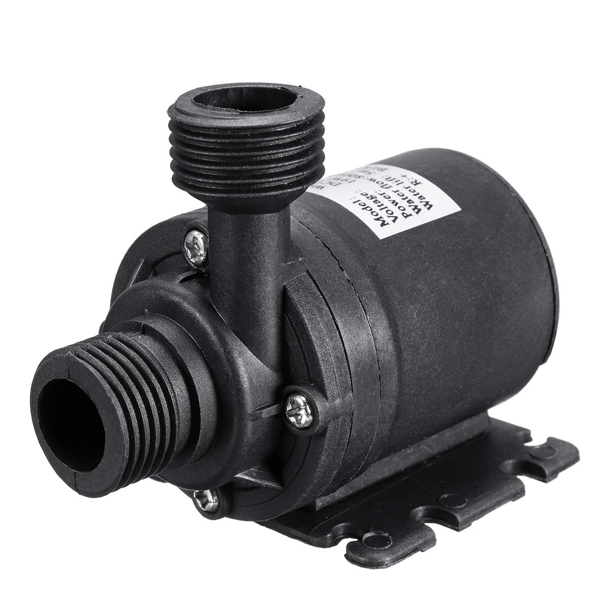 ZTBH Submersible Sump Pump DC 12V/24V 5M 800L/H Brushless Motor Ultra-quiet Submersible Water Pump Transfer Pump (Voltage : 12V)