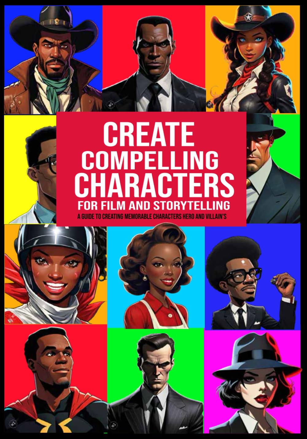 Create Compelling Characters For Film and Storytelling: A guide to Creating Memorable Characters Hero and Villain's