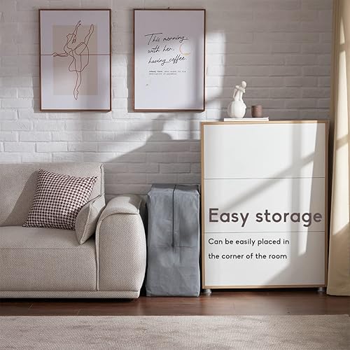 Miniatura 38 de SINWEEK Colchón plegable de espuma viscoelástica, cubrecolchón plegable de 4 pulgadas, cama de invitados certificada CertiPUR-US con funda de