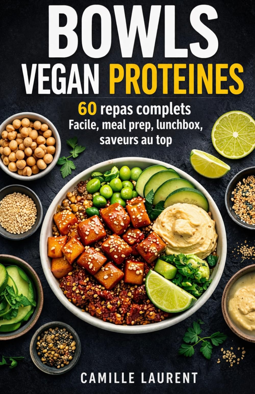Bowls Vegan Protéinés 60 repas complets faciles pour lunch box, meal prep et déjeuners gourmands: Recettes vegan riches en protéines, bowls salés ... à l’avance et se régaler au quotidien