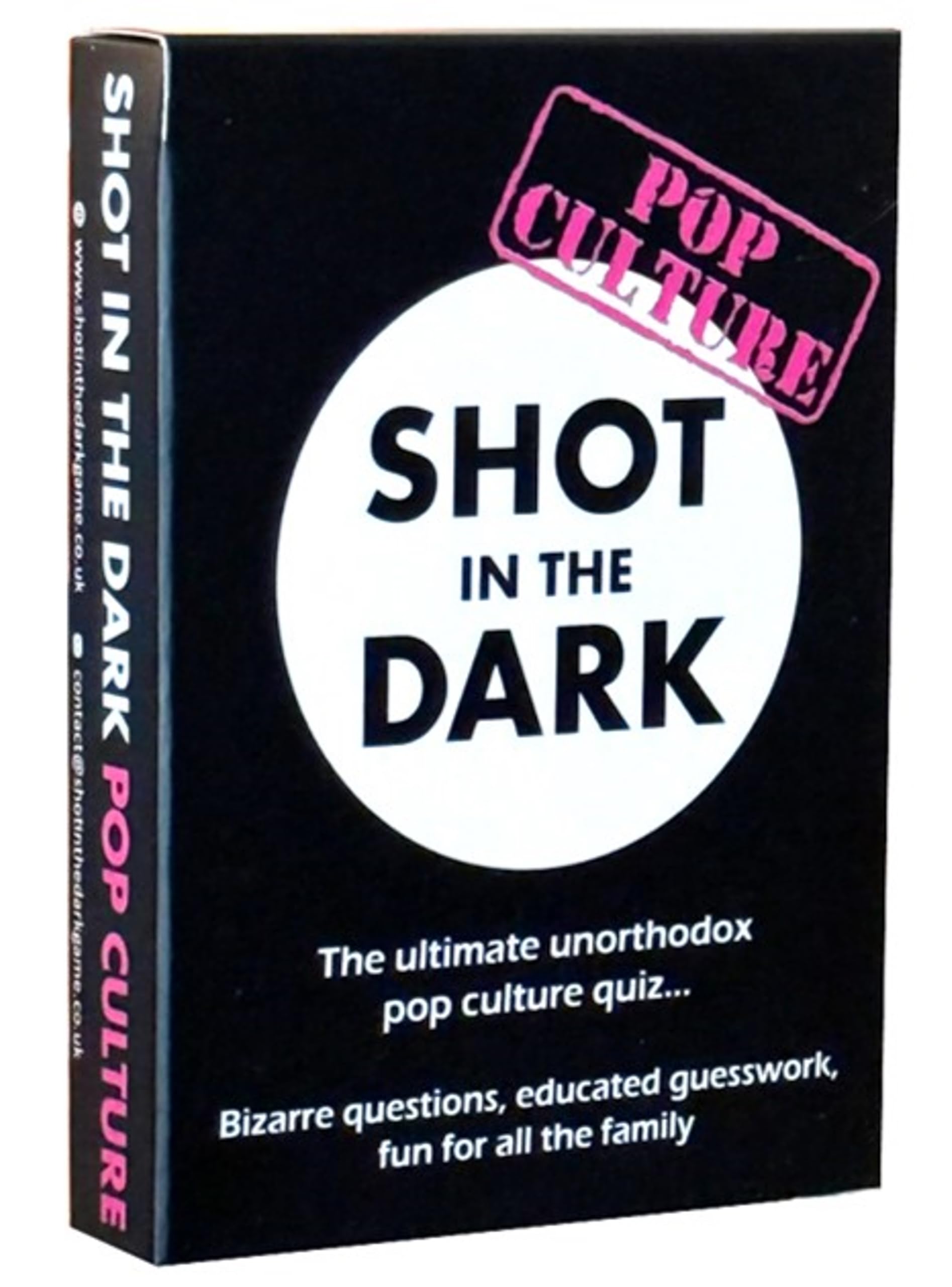 Shot in the Dark: Pop Culture Edition, Black, Standard