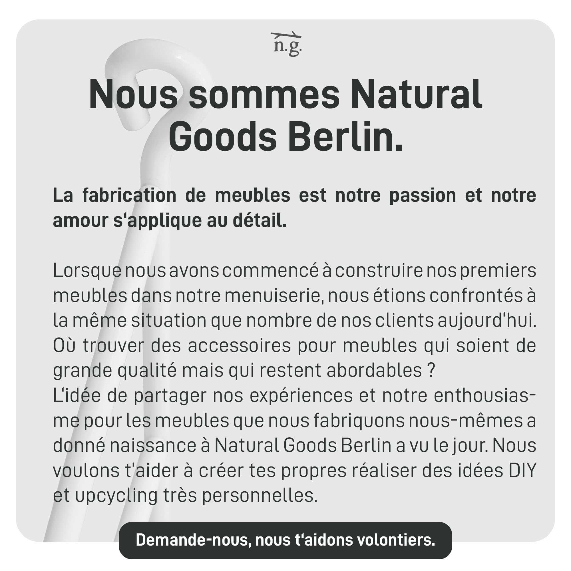 Natural Goods Berlin TEGEL Lot de 2 supports d'étagère, en métal, 6 niveaux, 250 mm, blancs, pour étagères suspendues, dans le salon, la cuisine, la salle de bain et le débarras