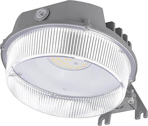 Sylvania - Luz LED de granero, iluminación exterior del atardecer al amanecer con fotocélula, luces de seguridad, 4200 LMS, 40W, 50,000 horas, 80