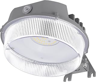 LEDVANCE Sylvania LED Barn Light, Dusk to Dawn Outdoor Lighting with Photocell, Security Lights, FCC/CEC, IP65 Waterproof, 50,000 Hrs, 80 CRI, Yard, Garage, 4000K - 1 Pack (66821)