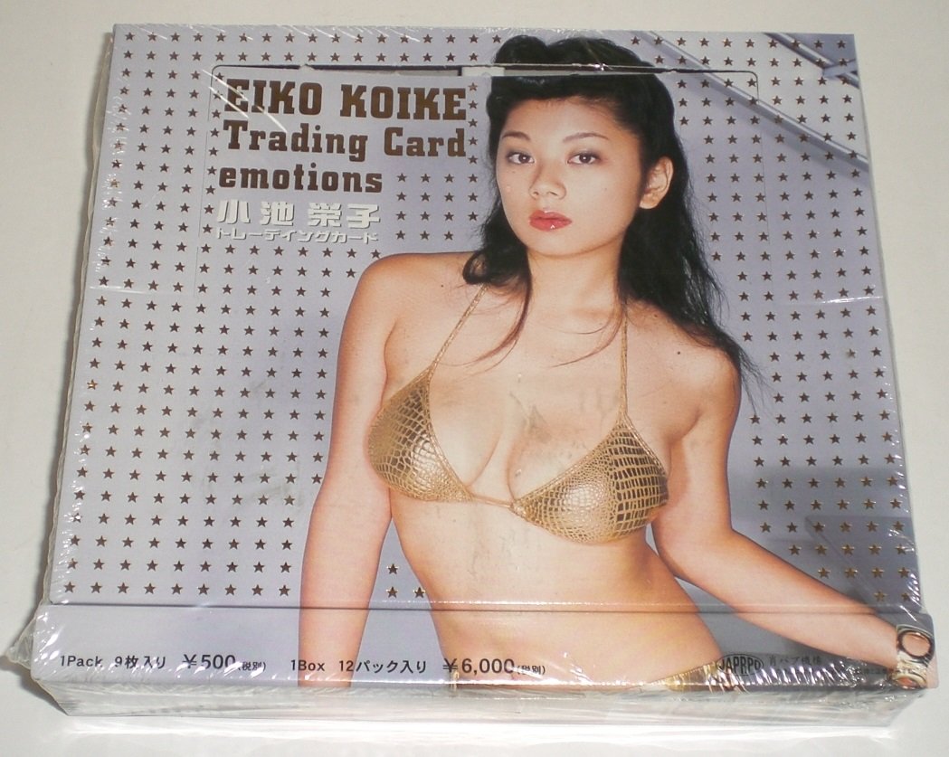 Amazon.co.jp: 小池栄子 トレーディングカード emotions 1BOX 12パック