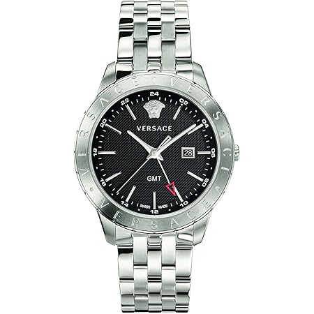 Versace VEV600419 Signature Chronograph 44 mm 5 ATM : Amazon.de: Watches