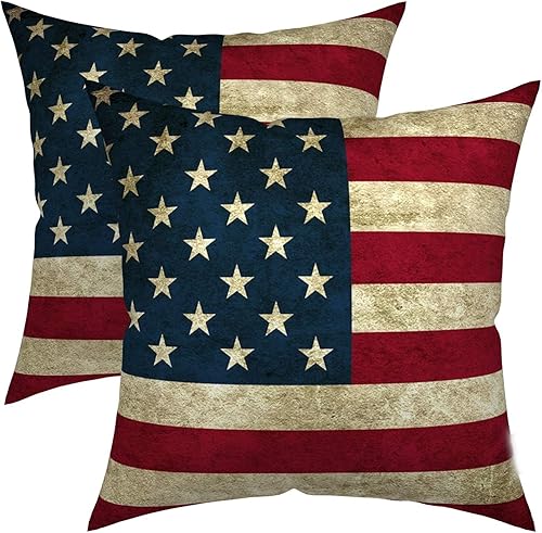 BEROSET - Juego de 2 fundas de almohada decorativas, cuadradas, diseño de decoración del hogar, fundas de almohada de 16 x 16 pulgadas para sofá,