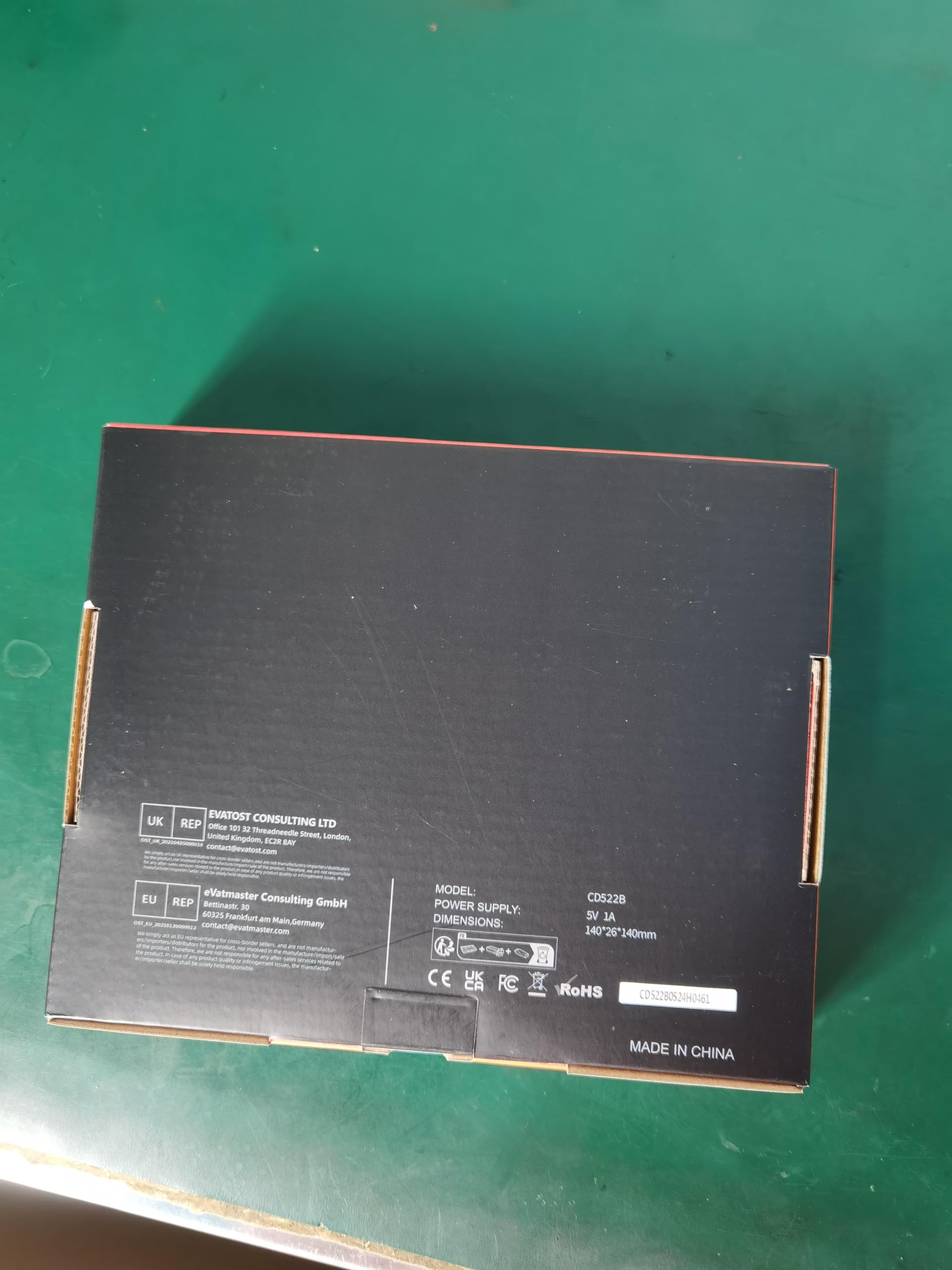 Reproductor CD Bluetooth, Reproductor de CD Recargables para Vehículos con FM,Discman CD Portatil para Dos Altavoces Estereofónicos, Anti-Skip