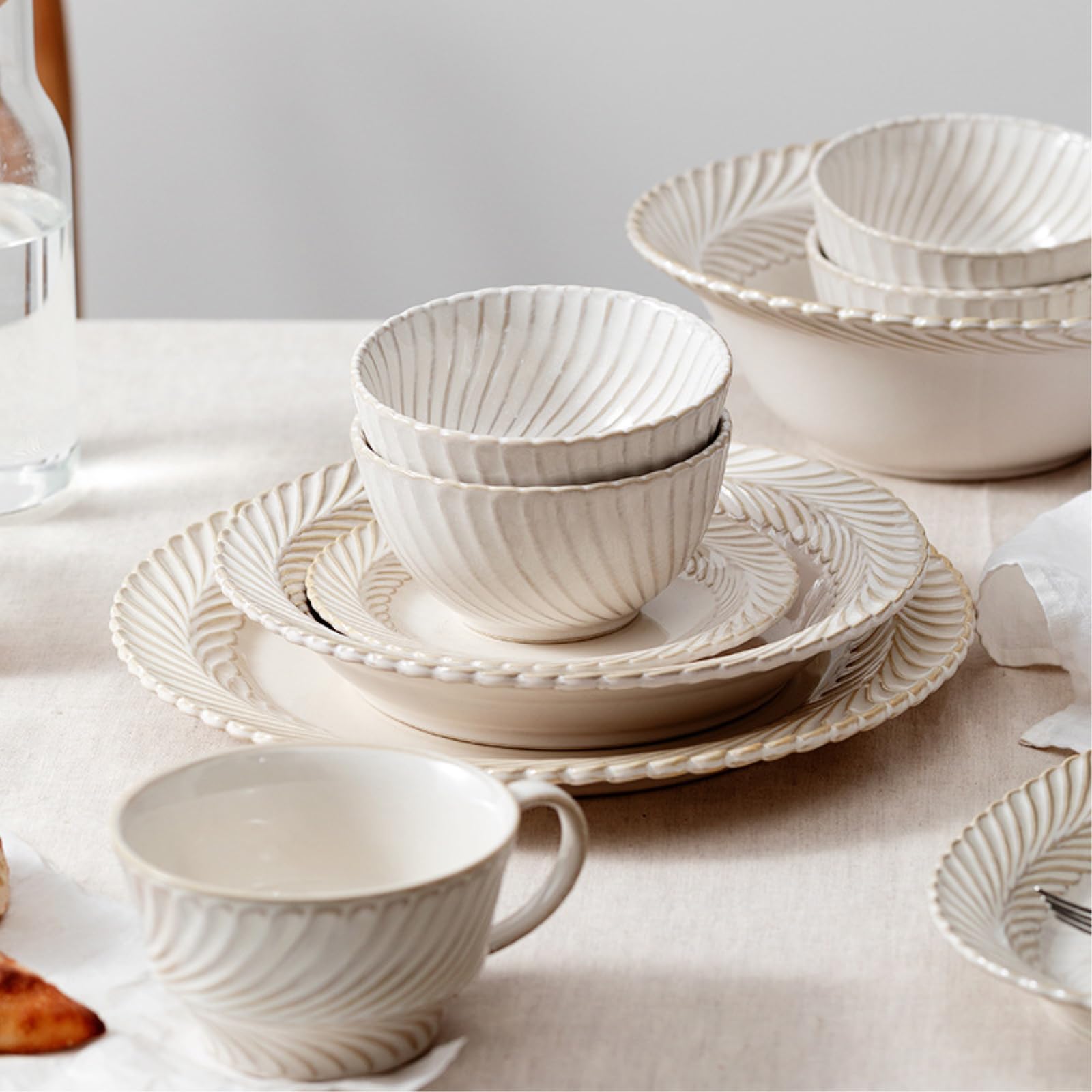 Ceramiczna kreatywność, nieśmiały design, miska na ryż, wykwintna osobowość i praktyczne zastosowanie - półmisek 27 cm