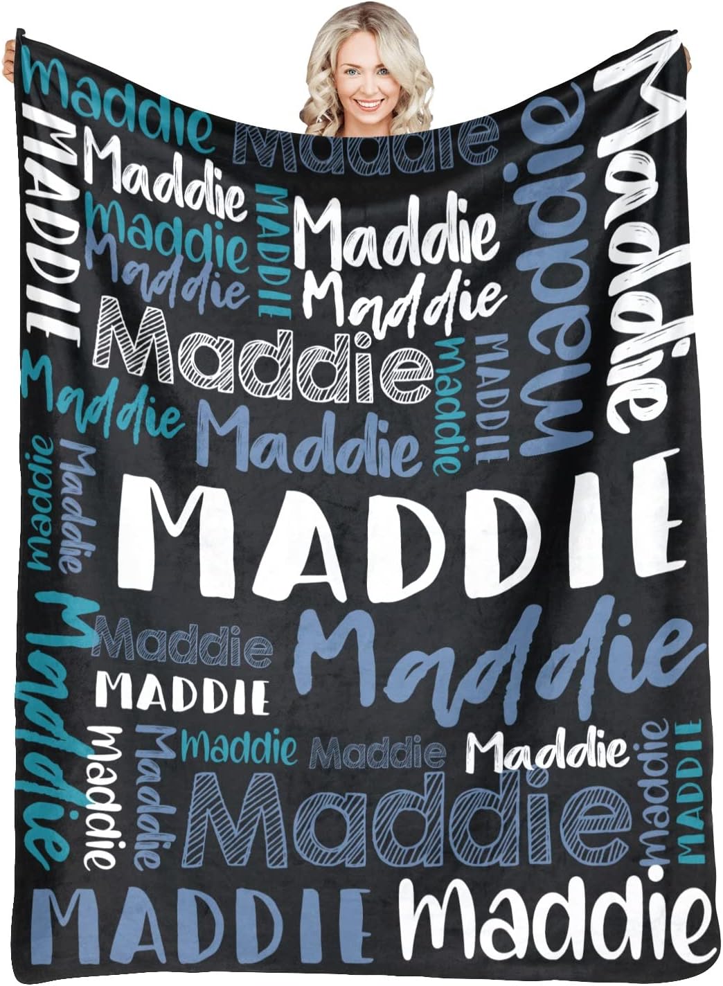 Dr.TOUGH Personalized Blankets with Name Customized Baby