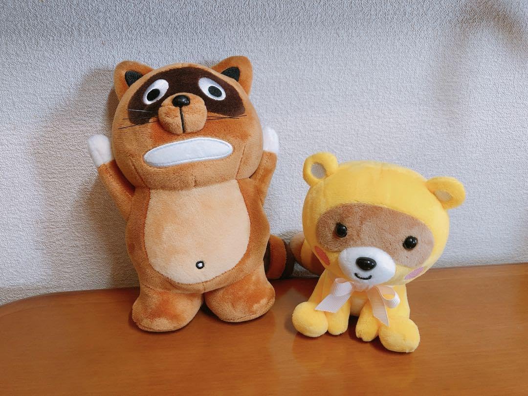 Amazon.co.jp: きぬた歯科 キャラクターぬいぐるみ きぬたぬき君