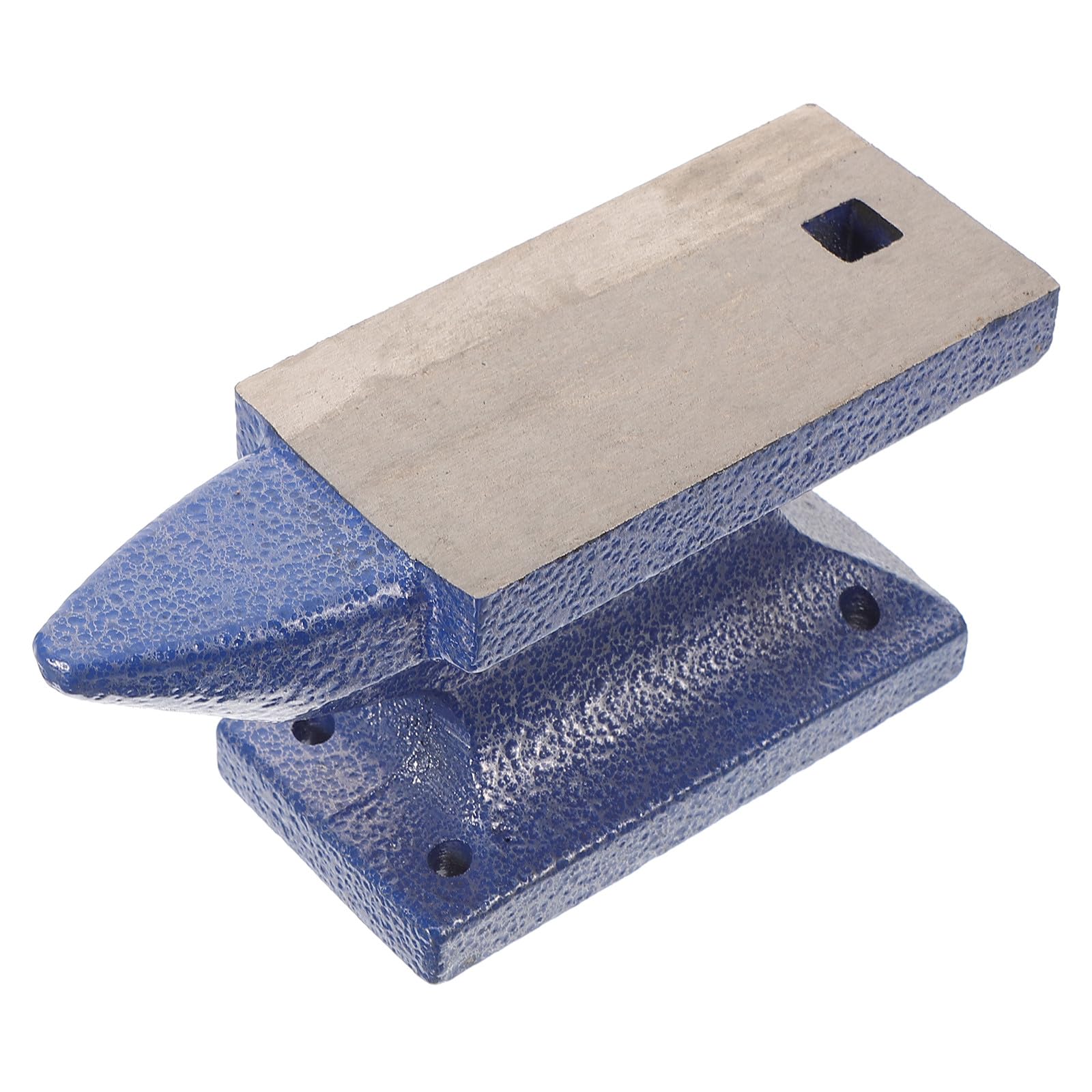Base de Yunque en Miniatura de Hierro para Bricolaje, Multifunción | Superficie Lisa, Estructura Robusta, Resistente al Desgaste, Acabado Pulido Fino