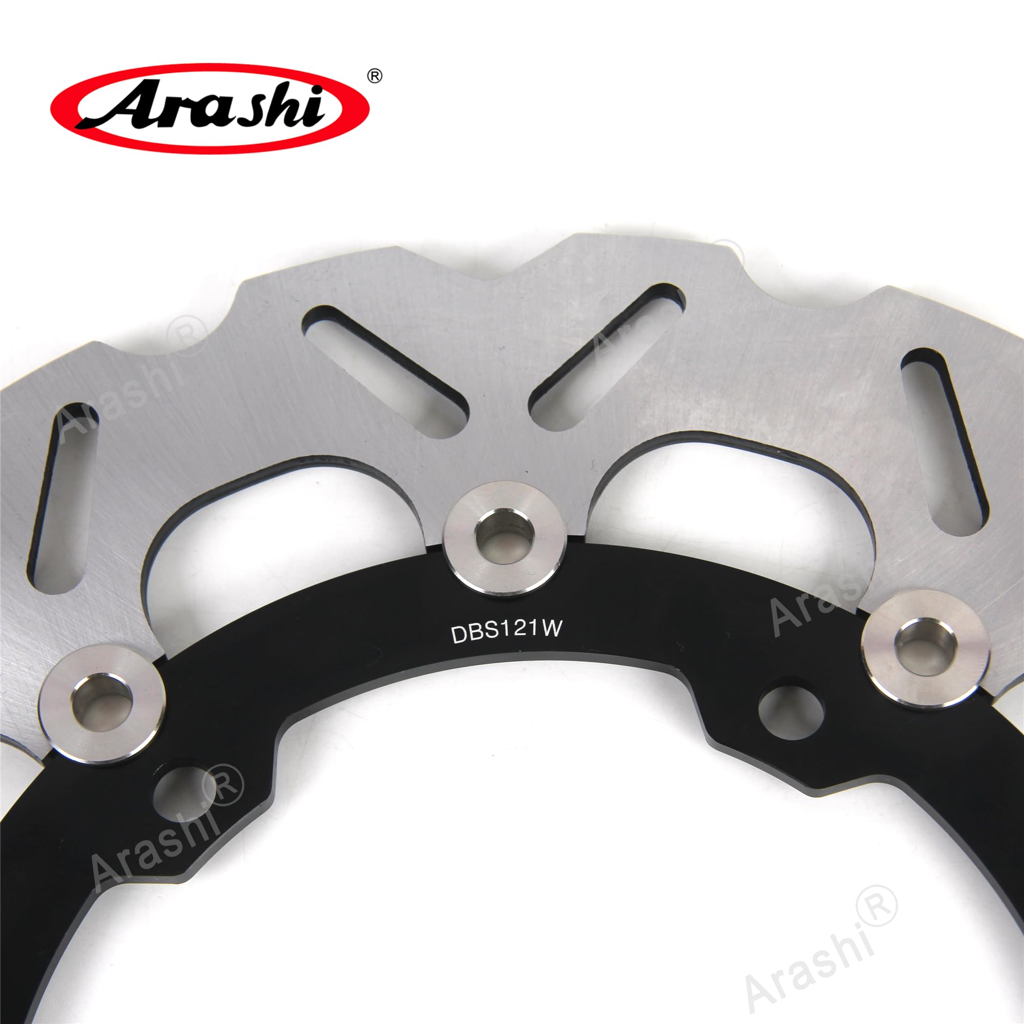 【 okazu⠀】 Arashi Oversize Front Brake Discs Rotors for Kawasaki Ninja