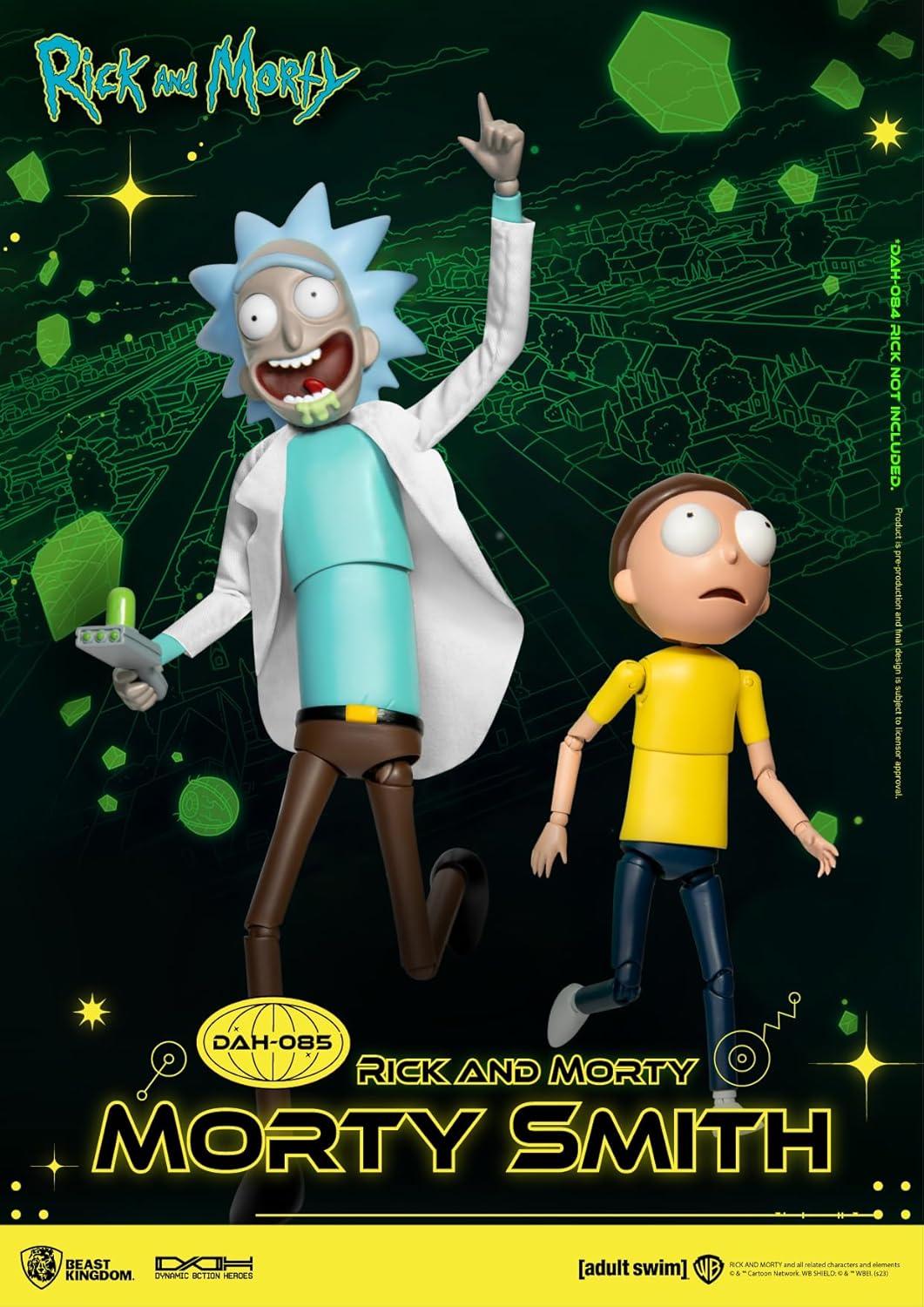Rick & Morty: Morty Smith DAH-085 Dynamic 8-ction Action Figure