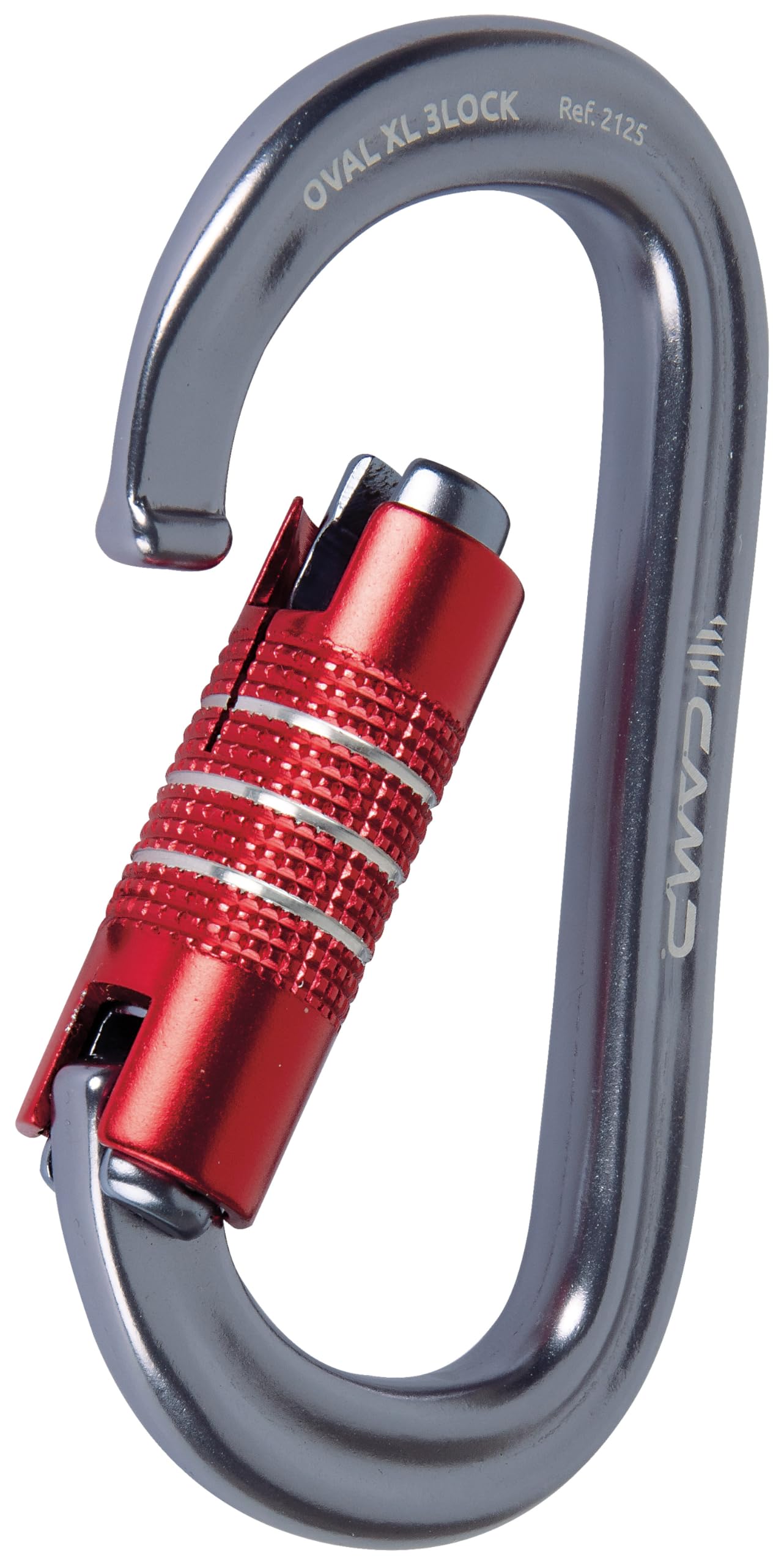 C.A.M.P. - Moschettone - OVAL XL 3LOCK - Titanio