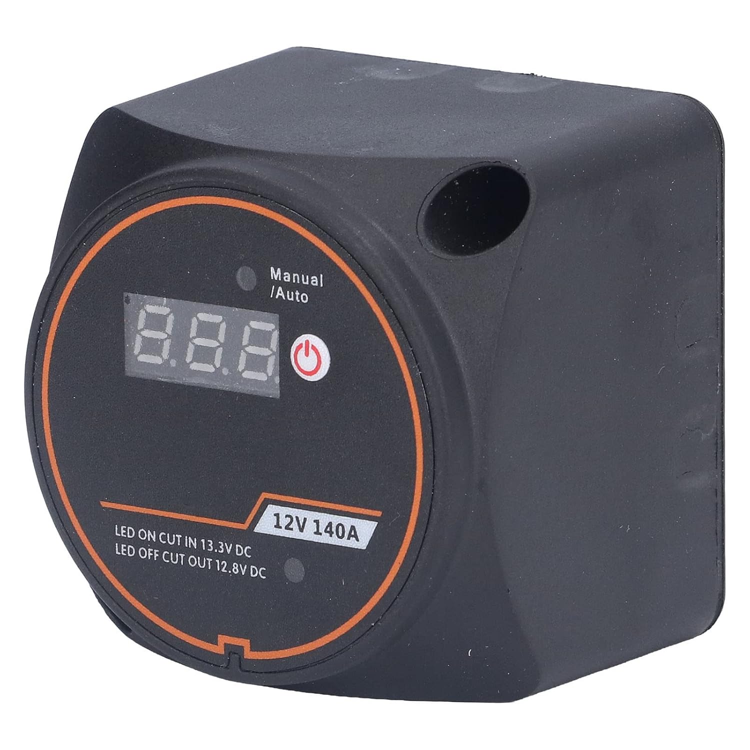 Battery cutoff relay, automatic relay with double batteries, digital