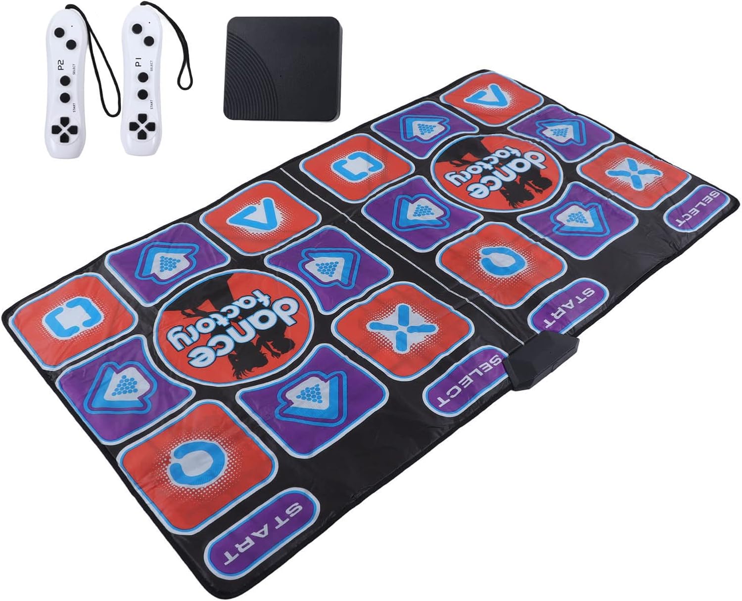 Amazon.co.jp ノンスリップ ダンスパッド ダンシングマット PC USB ダンシングマット PC AVビデオゲーム対応