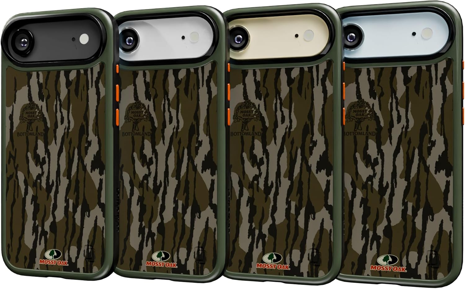 cellhelmet iPhone 17 Air Shockproof Protective Case in Mossy Oak Bottomland, MagSafe Compatible, 18-Foot Drop-Test Certified, Slim, Rugged, Raised Bezels & Lifetime Replacement
