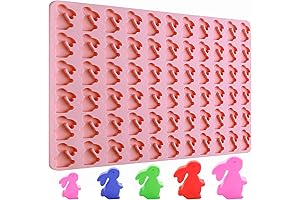 Cute Bunny Silicone Candy Mold: Delightful Easter Treat Maker