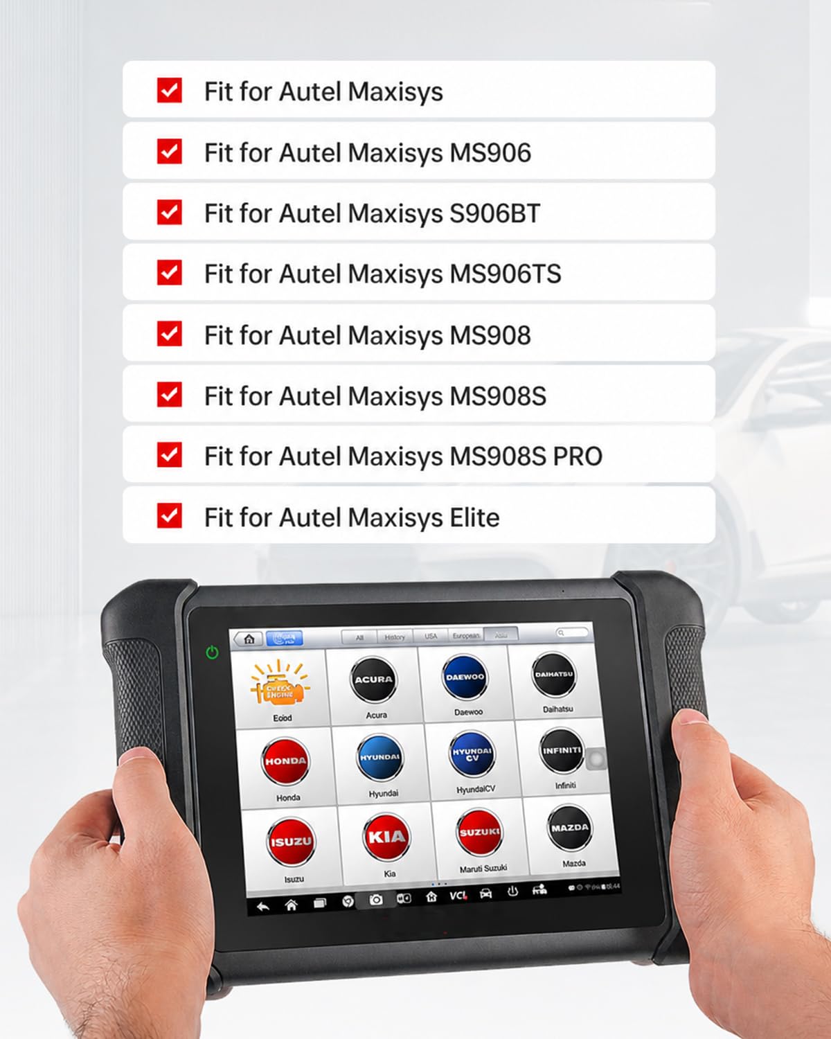 OBD2 Cavo connettore adatto per BMW Autel MaxiSYS Pro MS908P Scanner Adaptor, 16Pin Programmazione Cavo Connettore Scansione Strumento