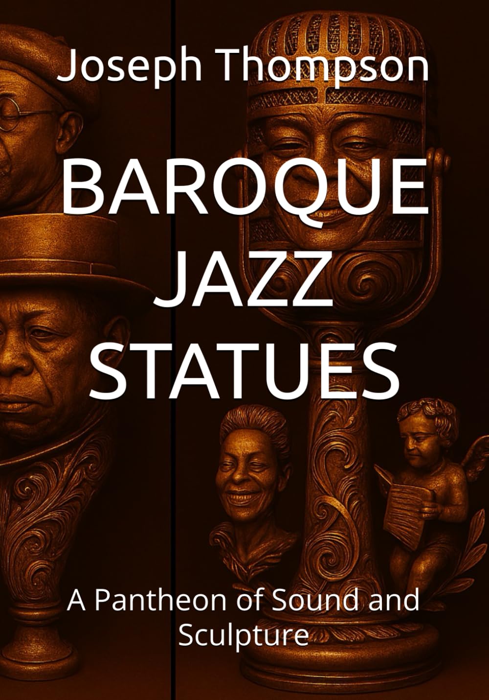 Baroque Jazz Statues figurine de musicien déco design d'intérieur