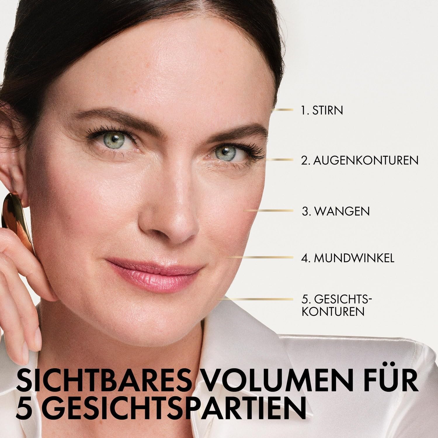 Vichy, Neovadiol, Longevity, Crème Revolumisante, Soin Visage, Action Anti-Âge et Régénératrice, Hydrate et Raffermit, Peaux Matures, Rechargeable