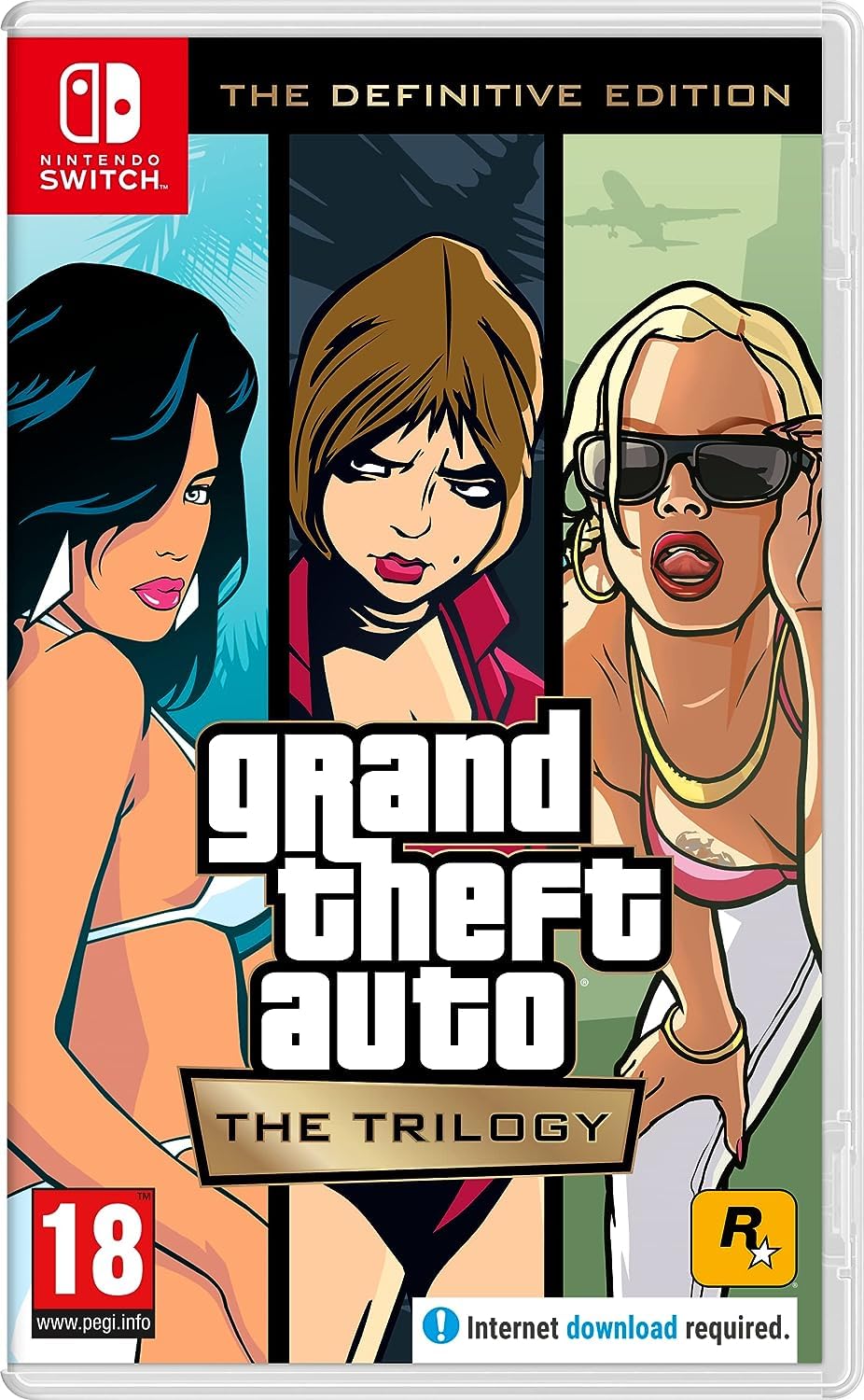 Grand Theft Auto: The Trilogy - Definitive Edition /Switch