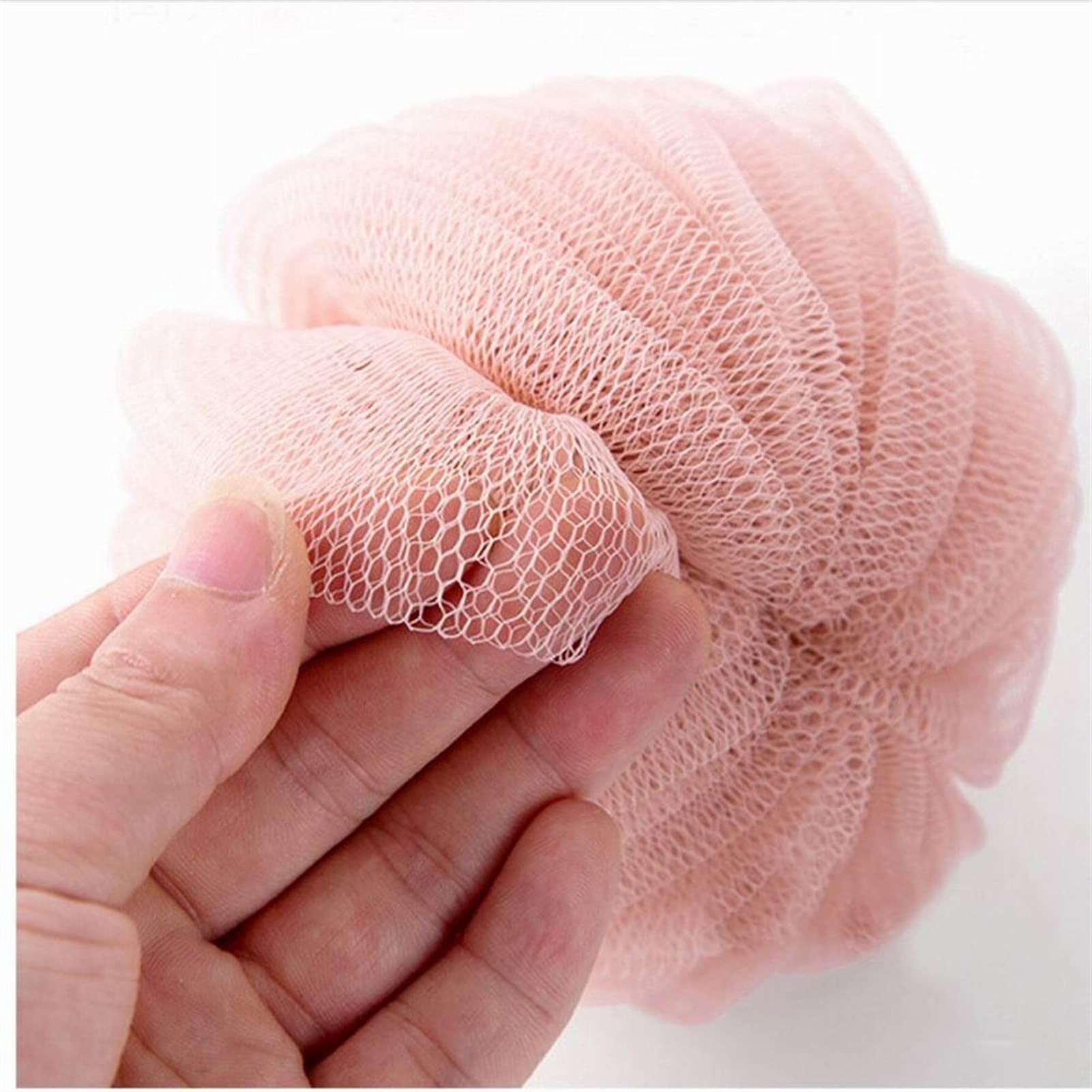 Gąbka pod prysznic 4 szt. Kulka do kąpieli Body Exfoliate Puff do kąpieli Gąbka pod prysznic z haczykiem do ciała Wisp Dry Bath l