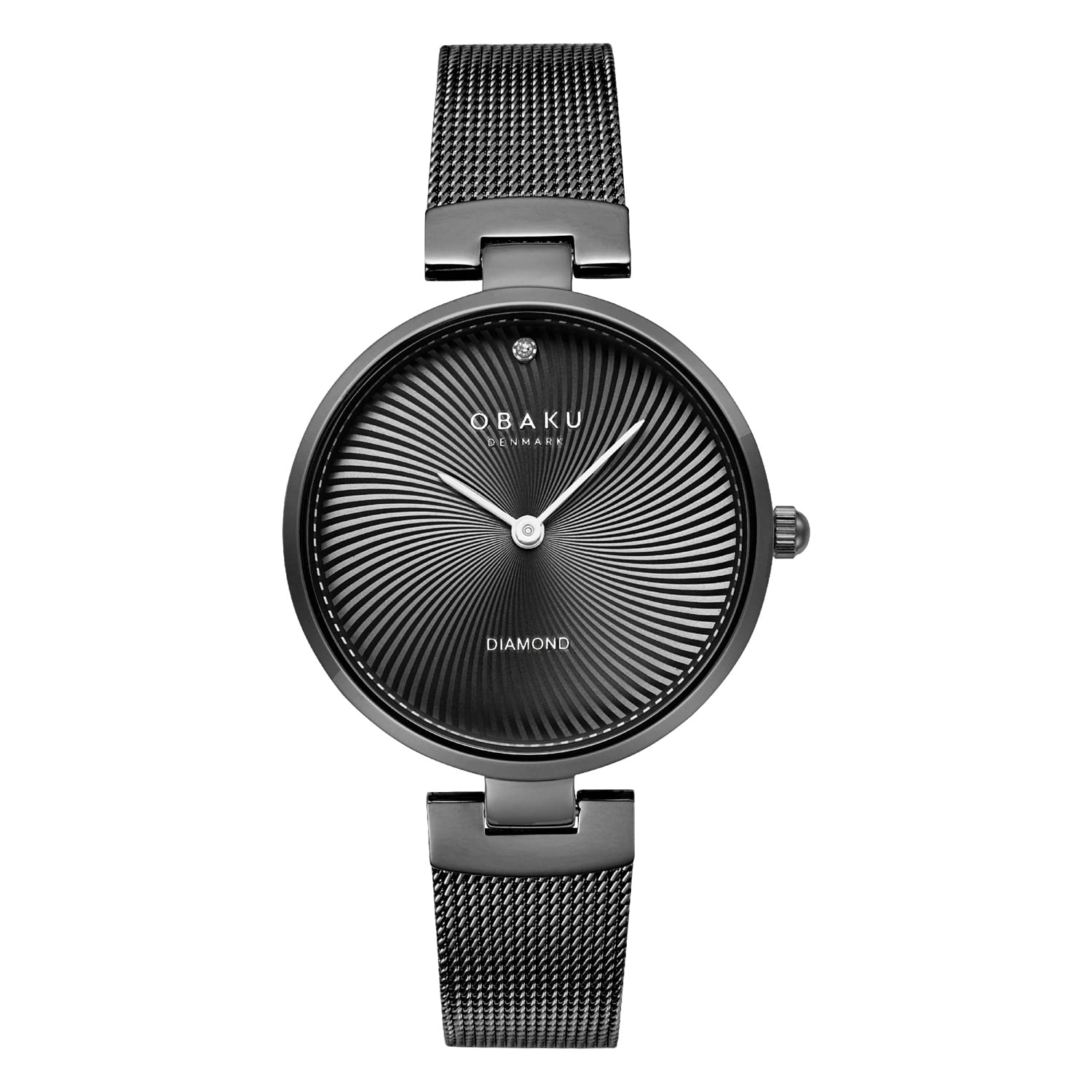 Obaku Diamant Analog Black Dial Womens Watch-V256LXBBMB (B0B2MX13SY) Amazon Price History, Amazon Price Tracker