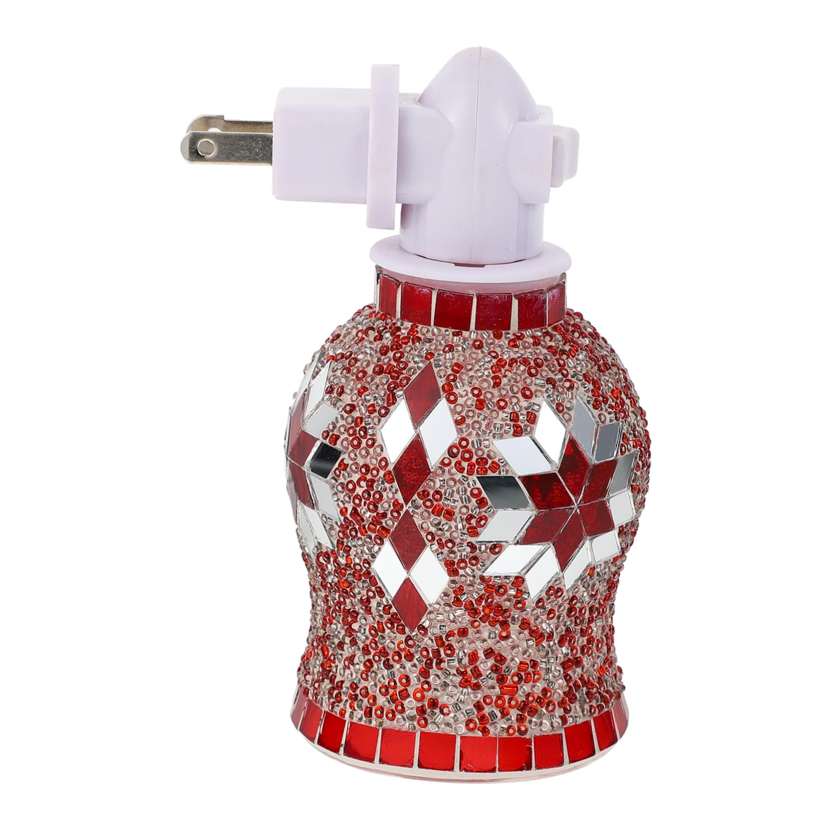 1pc Mosaic Candle Holder Fragrance Lamp Aromatherapy Burner Fragrance Light Fragrance Burner Essential Oil Lamp Essential Oil Diffuser Plug-in Essential Oil Light Home Wax Lamp