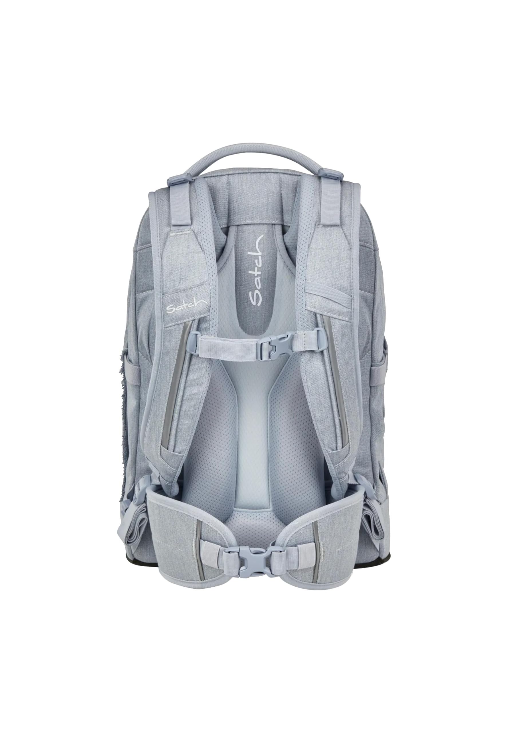 Satch Pack Set Schulrucksack-Set, 3-teilig ab 5. Klasse ergonomisch 30L Stauraum mit Schlamperbox Sportbeutel
