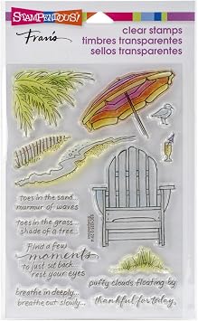 Stampendous Clear Stamp, Seaside Chair