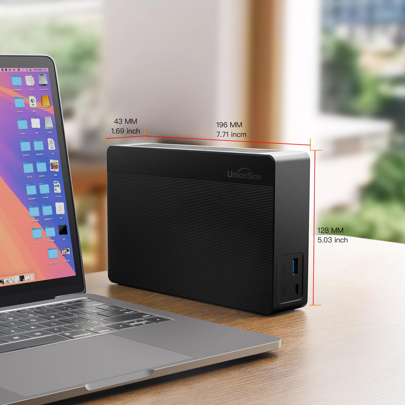 Amazon | 外付けハードドライブ 16TB UnionSine 3.5 インチ外付け