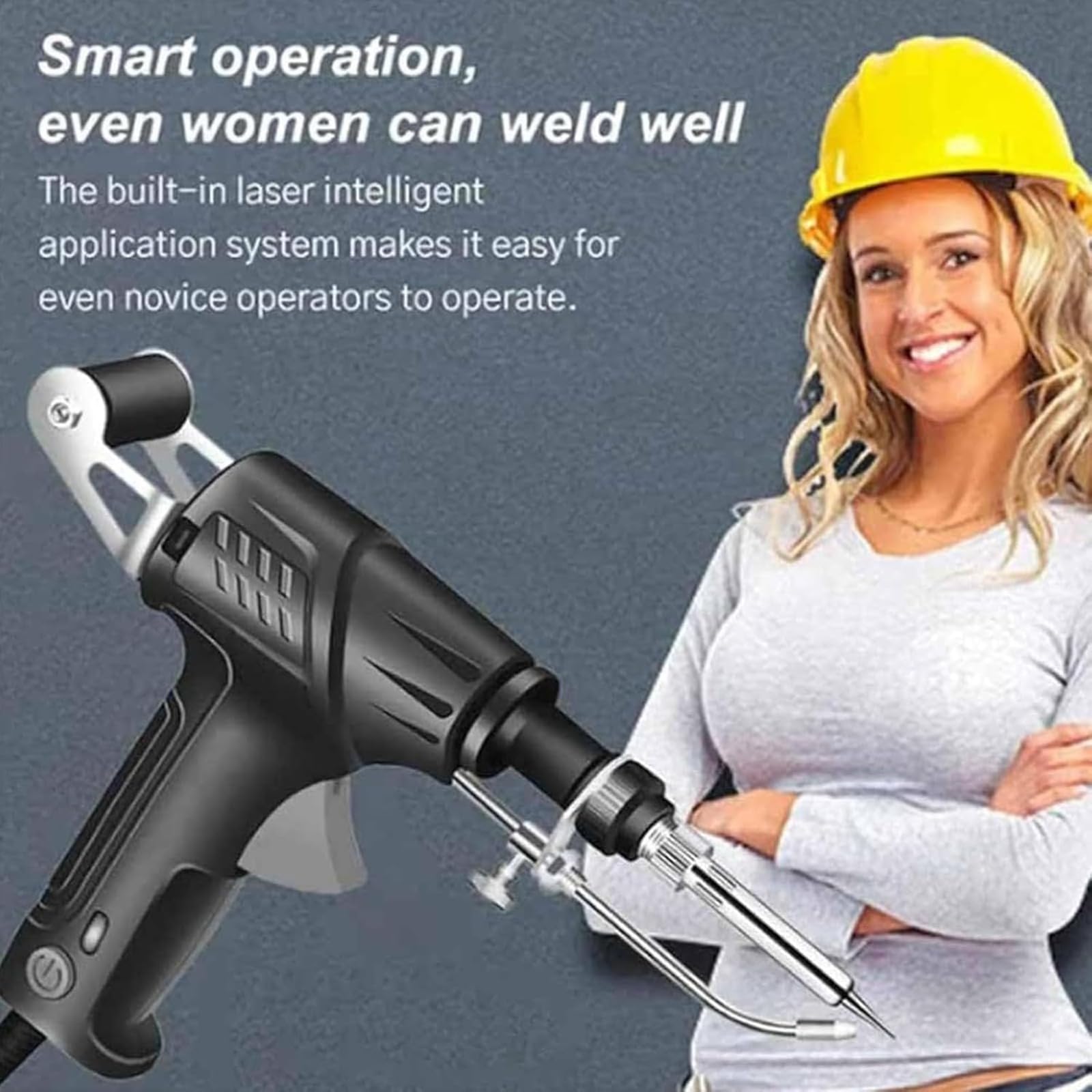 2025 Nueva pistola de soldadura automática Soldadora portátil con una sola mano robusta para herramientas de soldadura industrial con calor interno, soldador de calentamiento rápido industrial