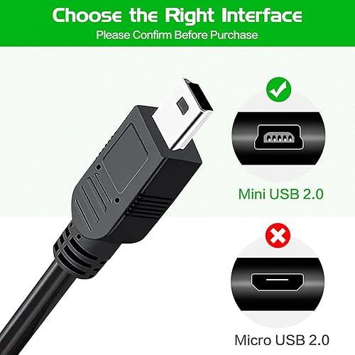 Miniatura 4 de Cable de carga de transferencia de sincronización de datos de computadora USB de repuesto para VTech Kidizoom Cámara Connect