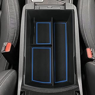 SHAOHAO for 2024 2025 Subaru Ascent Center Console Organizer Fit for 2019-2025 Subaru Ascent Accessories Base/Premium/Onyx Edition/Limited/Onyx Edition Limited/Touring Double Space Armrest Insert Tray