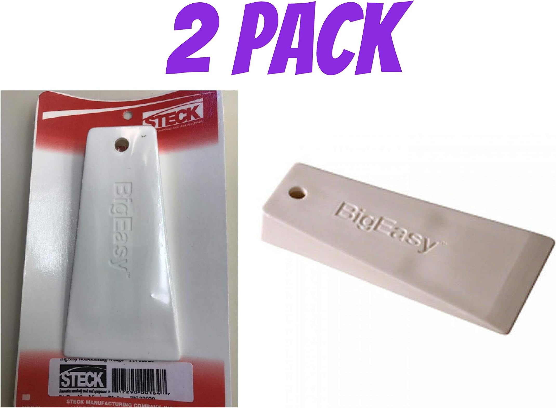 Steck 32920 Non-Marring Wedge Big Easy (2 Pack) Steck Big Easy Non-MARRING Wedge (2)