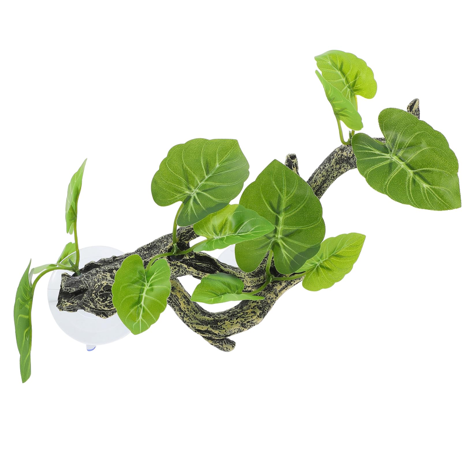 Toddmomy Realistic Reptile Resin Plant Model for Terrarium Decor Durable Fake Terrarium Plant Enhancing Reptile Habitat with Versatile Design for Lizard and Amphibian Environments