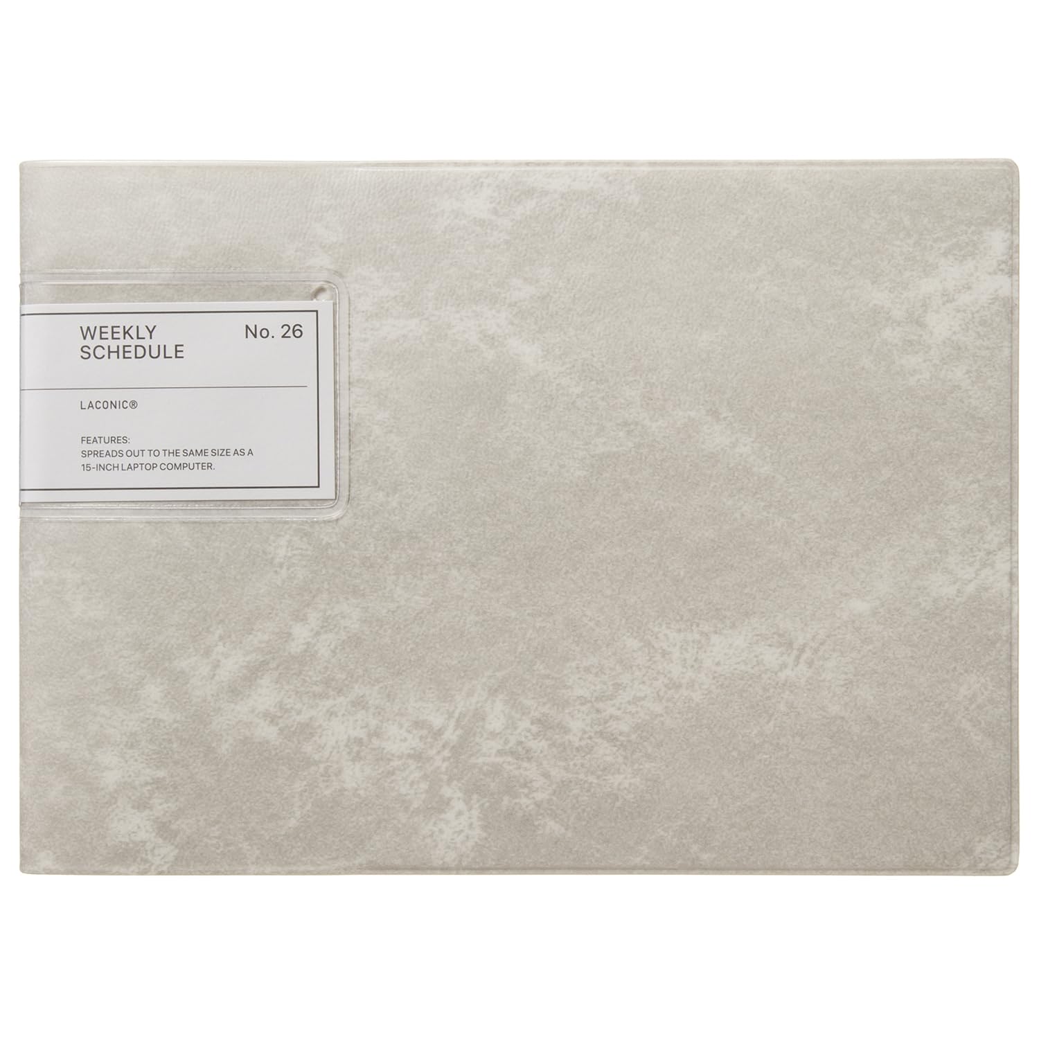 Amazon | ラコニック 手帳 2026年 B6変型 横型 ウィークリー