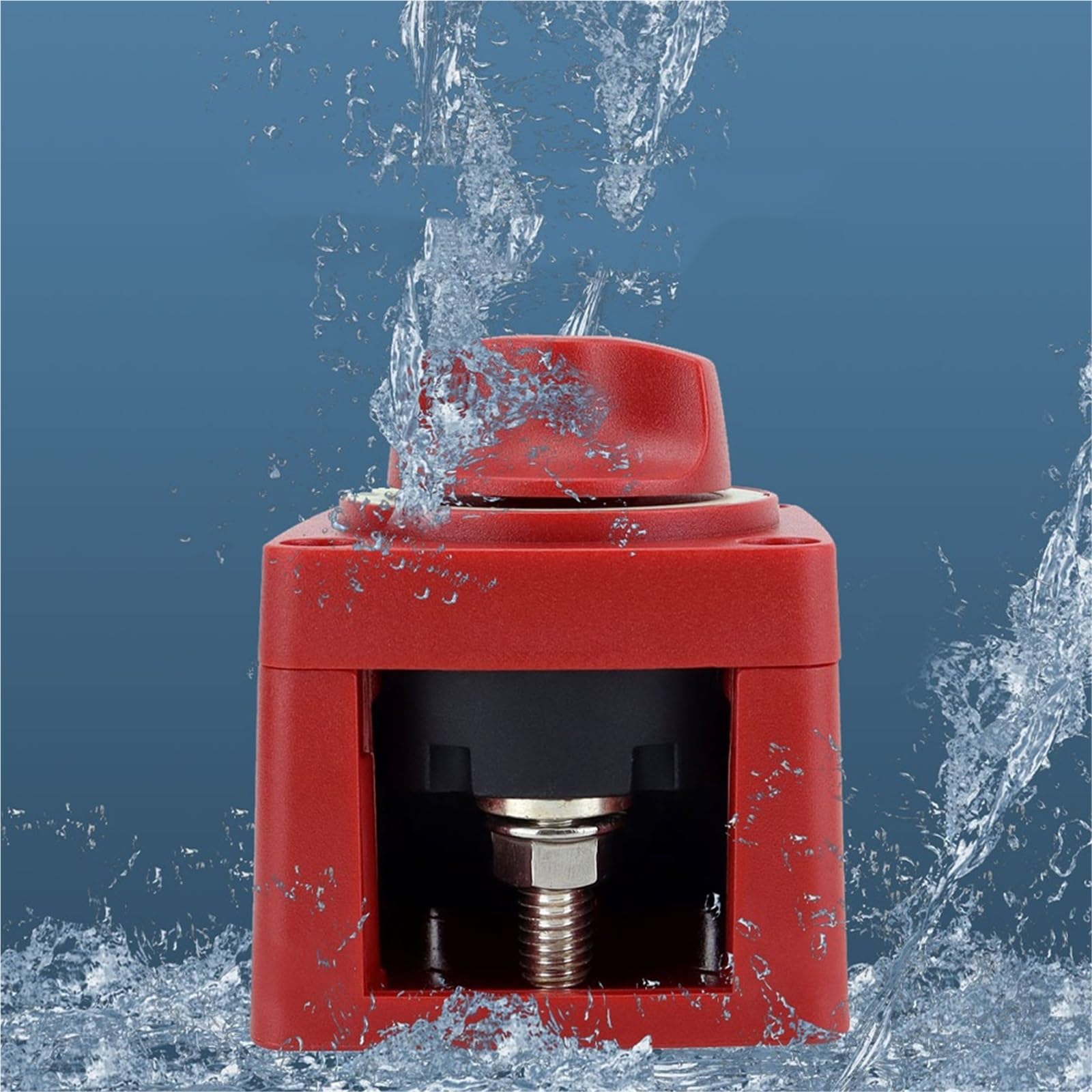 Interruptores marinos, Desconectador de batería de alto rendimiento de 300 A, resistente al agua, for barcos, camiones, autocaravanas y más, de 12 V a 48 V.